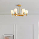 DecorBites™ Copper American Chandelier: Luxury Modern Living Room, Dining Room, Bedroom Light