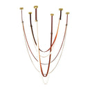 DecorBites™ LED Long Strip Chandelier for Modern Living Room and Villa