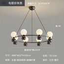 DecorBites™ Cream Nordic Pendant Chandelier for Living Room, Bedroom, and Dining Room