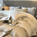 DecorBites™ Eucalyptus Fiber Lace Bedding Set for Soft, Silky & Cool Skin-friendly Comfort