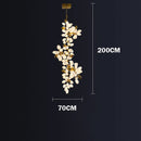 DecorBites™ Gold Grape Chandelier Glass Pendant Lights for Living Room & Dining Room