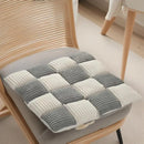 DecorBites™ Corduroy Cushion: Plaid Thickened Office Chair, Dining Chair, Sofa Floor Cushion