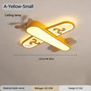DecorBites™ Kids Airplane Pendant Lights Wood Metal Sconces Nursery School LED