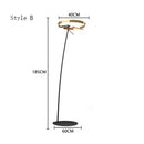 DecorBites™ Circular Luminescence LED Floor Lamp for Living Room Bedroom Hotel Decor