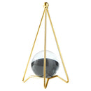 DecorBites™ Crystal Ball Crafts: Nordic Light Luxury Modern Metal Décor for Home and TV Cabinet