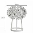 DecorBites™ Clear Gold Acrylic Pendant Lights: Modern Living Room Foscarini Caboche Style