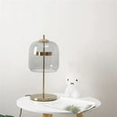 DecorBites™ Glass Lampshade LED Table Lamp for Modern Bedroom Decor
