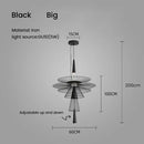 DecorBites™ Iron Art Dinning Room Pendant Light in Black/Gold - Modern Nordic LED Fixture