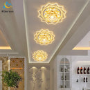DecorBites™ Lotus Crystal LED Ceiling Lamp, Nordic Brights, Modern Style