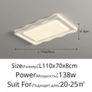 DecorBites™ Cream Style LED Ceiling Lamps for Modern Simple Living Room Lighting