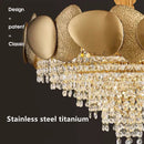 DecorBites™ Crystal Tassles Pendant Light 2024 | Modern Luxury Chandelier for Living Room