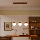 DecorBites™ Hemp Rope LED Pendant Light - Nordic Glass Hanging Lamp for Home Decor