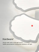 DecorBites™ Ginkgo Biloba LED Ceiling Lamp Dimmable Minimalist Modern Indoor Light Fixtures
