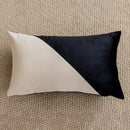 DecorBites™ Embroidered Black White Minimalist Cushion Cover Light Luxury Home Decor Pillow