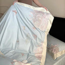 DecorBites™ 1000TC Egyptian Cotton Butterfly Flowers Embroidery Bedding Set
