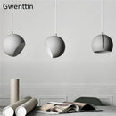 DecorBites™ Gold Ball Pendant Light: Nordic Modern LED Hanging Lamp for Home Decor