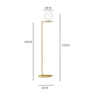 DecorBites™ Glass Ball LED Chandelier Light Lamparas Bedside Night Light Decor