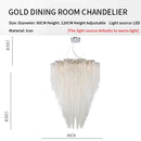 DecorBites™ Crystal Tassel Pendant Light: Italian Postmodern Luxury for Bedroom & Restaurant