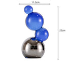 DecorBites™ Crystal Bubble Decor Spheres Spliced Glass Ball Figurines Home Decor Accessories