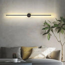 Black Tube Wall Lamp