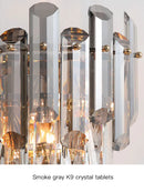 DecorBites™ Crystal Gold LED Wall Sconce - Modern Luxury Wall Lamp for Living Room Bedroom Stairs