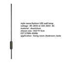DecorBites™ Linear Tube LED Wall Lamp Living Room Bedside Foyer Corridor Sconce Panel