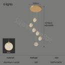 DecorBites™ Double Story LED Ring Chandelier - Modern Nordic Style Living Room Lighting