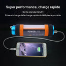 DecorBites™ LED Camp Light: Portable, Waterproof, Rechargeable, Magnetic Flashlight