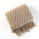 DecorBites™ Knitted Pineapple Grid Throw Blanket - Nordic Sofa Blanket for Home Decor