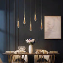 DecorBites™ Crystal LED Chandelier: Elegant Lighting for Home, Restaurant, and Bar