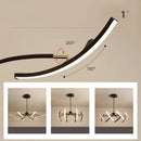 DecorBites™ LED Chandeliers for Modern Living Room Bedroom Study Kitchen Lighting