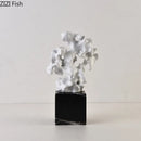 DecorBites™ Coral Creative Resin Sculpture, Modern Taihu Stone Desk Ornament for Home Decor