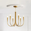 DecorBites™ French Style Black Pendant Light Luxury Led Chandelier Room Decor