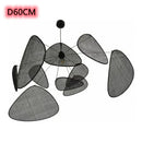 DecorBites™ Hand Made Rattan Art Pendant Chandelier for Modern Living Room, Dining Room, Bedroom.