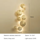 DecorBites™ Industrial Nordic Lotus Leaf Wall Sconce: Retro Loft Style for Home, Hotel, Aisle
