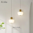 DecorBites™ Acrylic LED Hanging Lamp for Minimalist Bedroom Decor