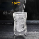 DecorBites™ Double Glass Insulated Tea Cup Set - 80ml European Design