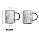 DecorBites™ Japanese Heat-Resistant Glass Handle Water Coffee Milk Juice Wine Cups