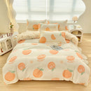 DecorBites™ Cute Pattern Duvet Cover | Super Soft Comforter Cover for Single/Double Bed