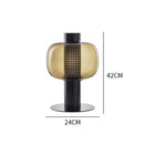 DecorBites™ Glass Table Lamp Modern Design for Living Room and Bedroom