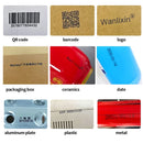 12.7mm 25.4mm Label Printer Handheld Inkjet Printer QR Bar Batch Code Date Number Logo Expiry Date Coding Machine Portable