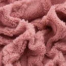 DecorBites™ Cozy Tafu Fleece Queen Bed Sheet with Elastic Band