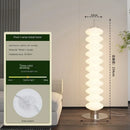 DecorBites™ Cream Sugar Gourd Floor Lamp for Elegant Living Room and Bedroom Ambience