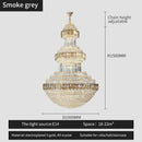 Luxury gold decorbites crystal chandelier for hotel and villa dining room
