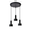 DecorBites™ Gold E27 LED Pendant Light Nordic Chandelier for Indoor Living Room & Bedroom