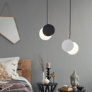 DecorBites™ Crescent Moon LED Pendant Chandelier for Modern Minimalist Decor