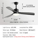 DecorBites™ 3 Blade DC Ceiling Fan with LED Light & Remote Control