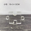 DecorBites™ Crystal Geometric Puzzle Glass Sculpture Home Decor Figurine