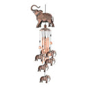 Butterfly Bird Wind Chimes Outdoor Hanging Creative Shape Metal Windchime Crisp Sound Tube Wind Chime Pendant Garden Ornament
