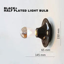 DecorBites™ LED Macaron Wall Lamp: Retro Colorful Bedroom Light, E27 Living Room Lighting